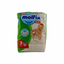 Molfix Pants Midi Jumbo 3 Size 60 Diapers