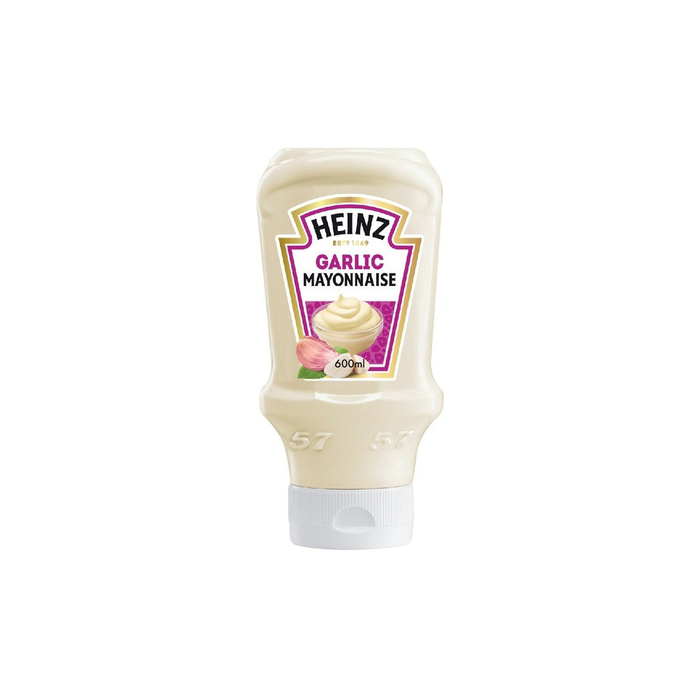 Heinz Garlic Mayonnaise Economy Squeeze Bottle 600 ml