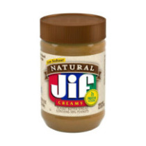 Jif Natural Creamy Peanut Butter Spreadable 454g