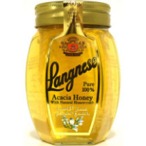 Langness Natural Acacia Honey With Wax 500 gm