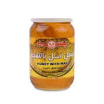 عسل نحل بسمة مع الشمع ٤٥٠ غرام