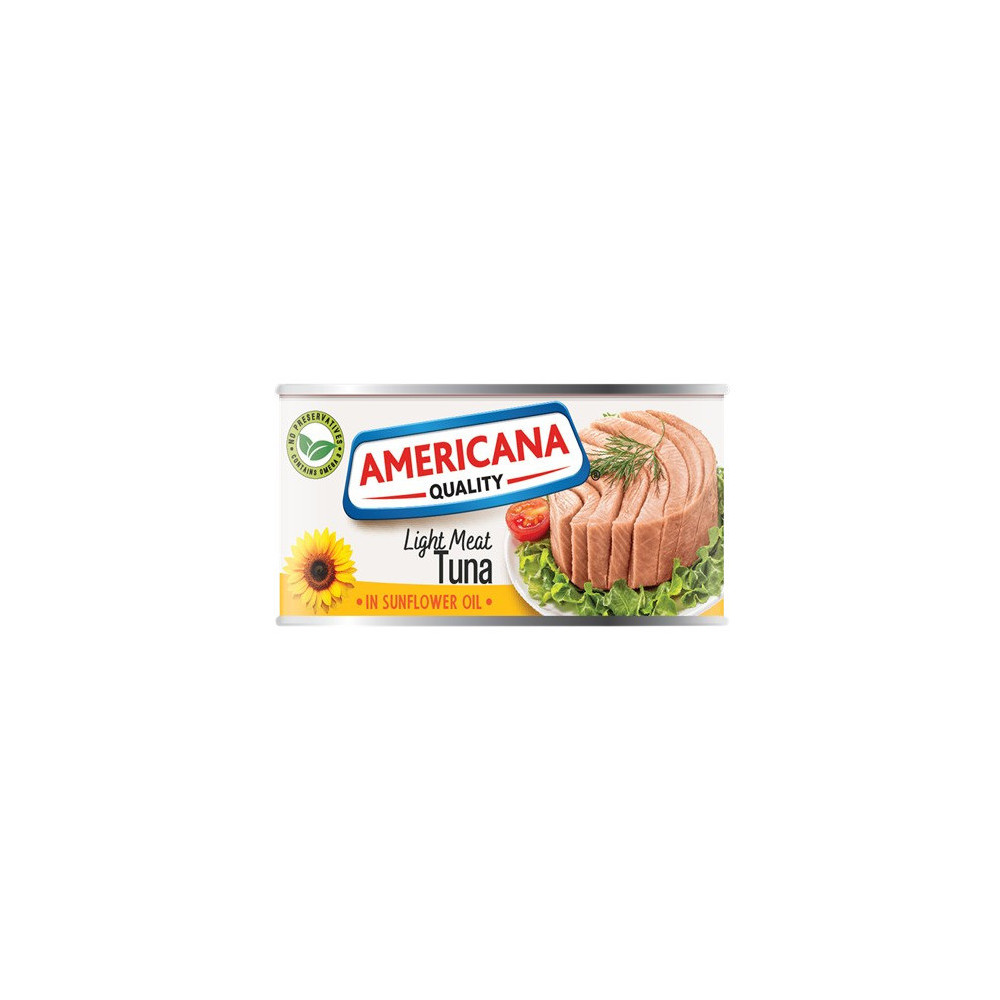 Americana Tuna Light With Oil 185 gm