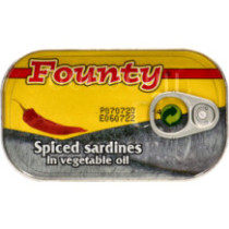 Founty Sardine spicy 125g