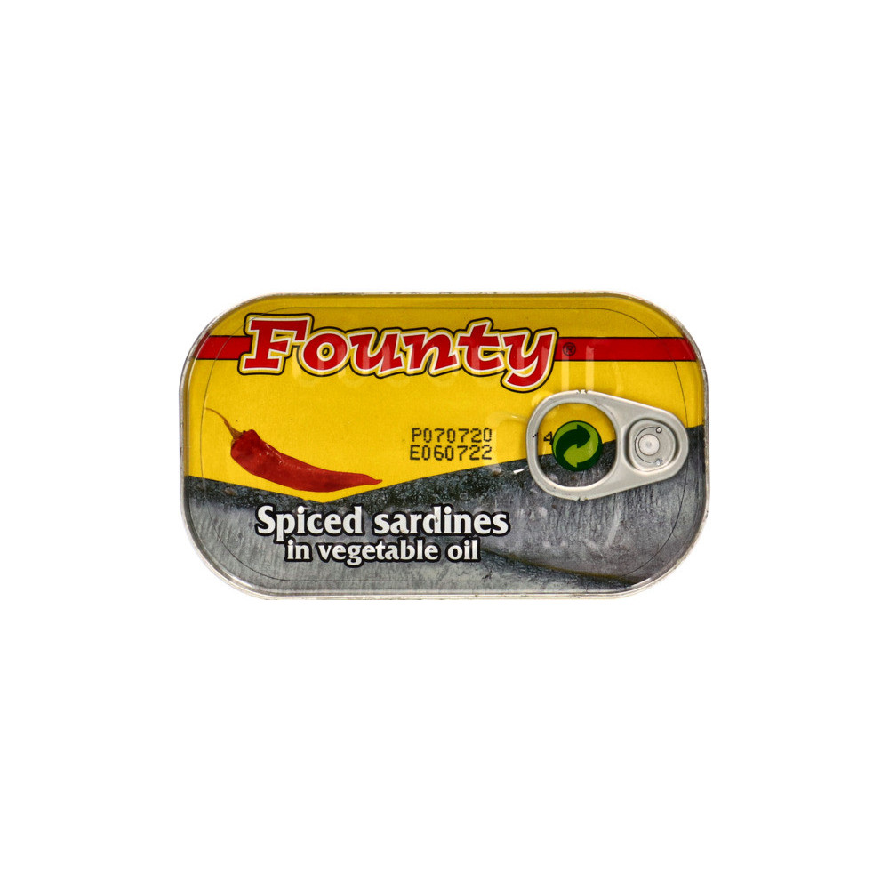 Founty Sardine spicy 125g