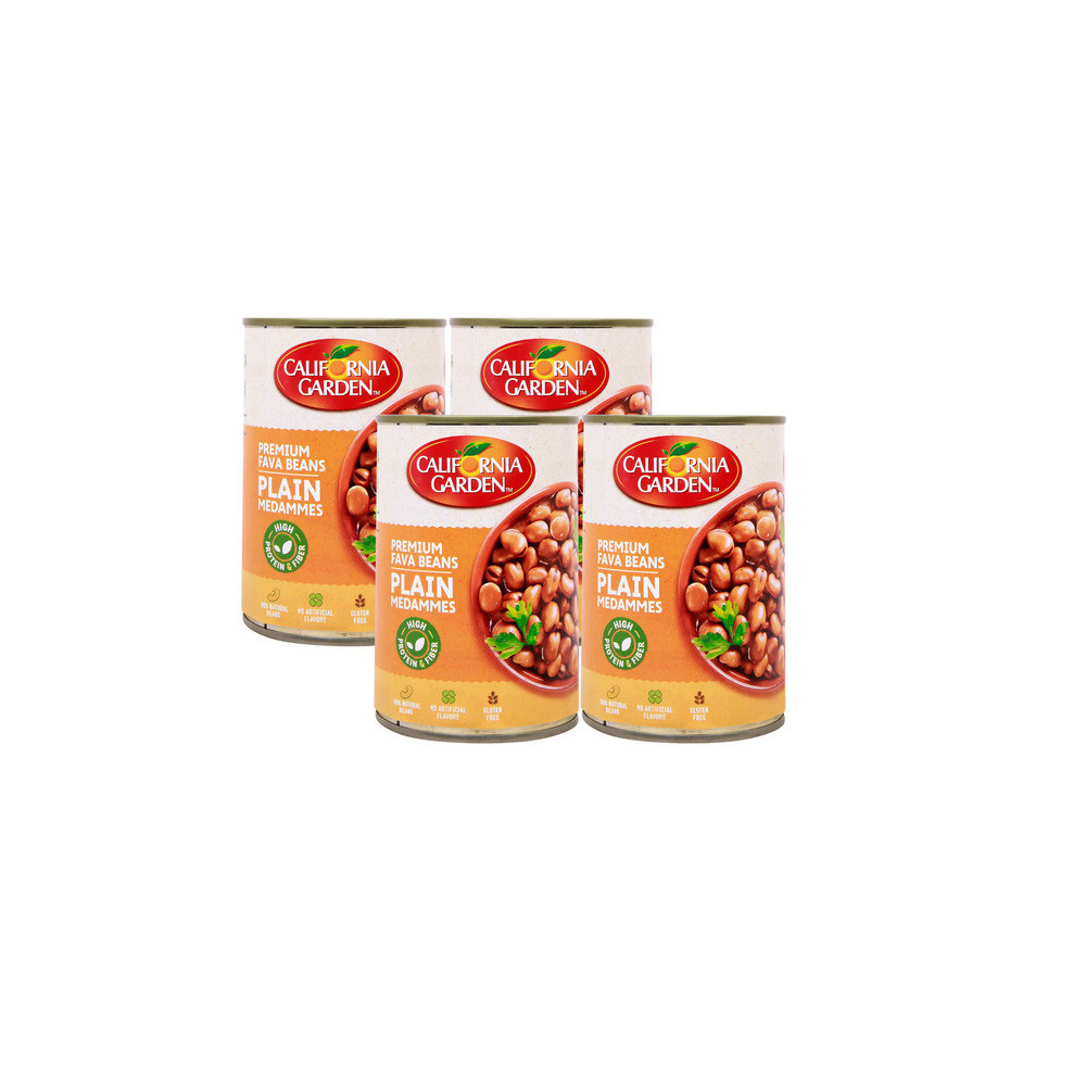 California Gardens Plain Fava Beans 450 gm 4 Pieces
