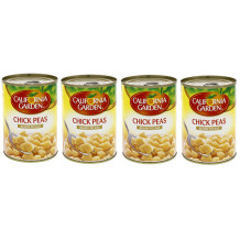 California Gardens Chickpeas Boiled Seeds 400g 4 Pieces 15 Percent Off