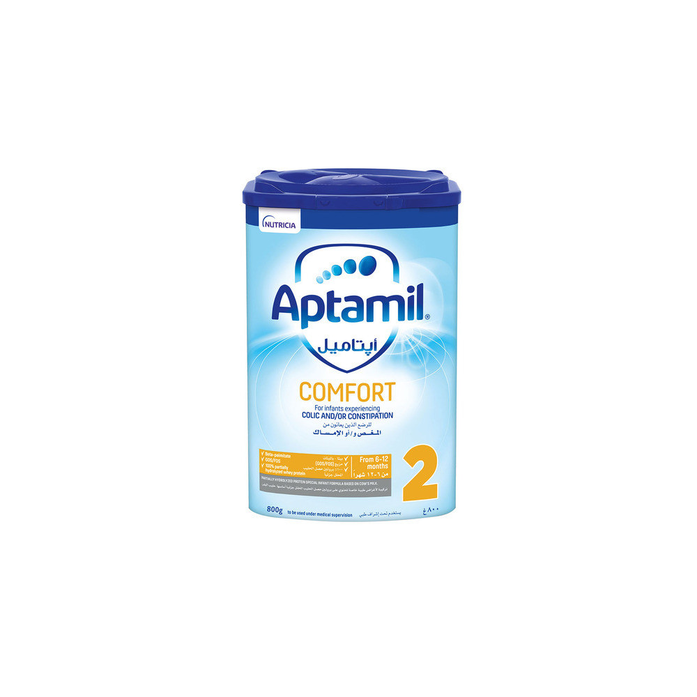 Aptamil Comfort, Stage 2 Formula Milk from 6 To 12 Months 800GM