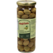 Magic taste Spanish Green Olives-Glass-465ml