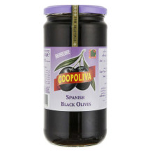 Coopoliva Black Olives Jar 700g