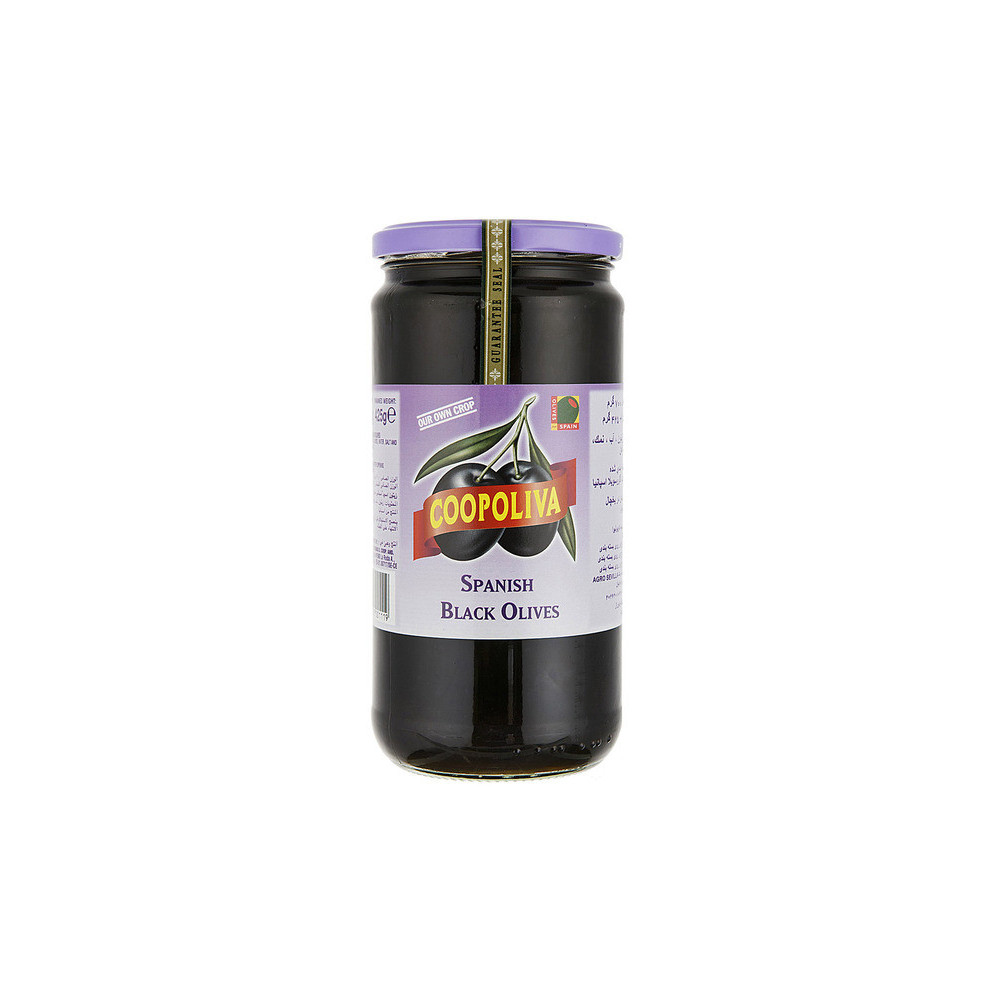 Coopoliva Black Olives Jar 700g