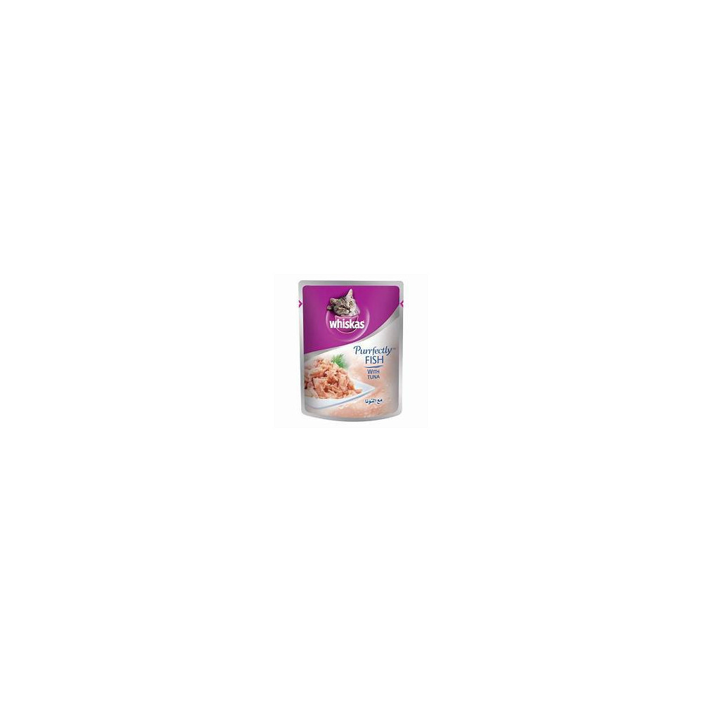 Weskas Wet Cat Food Perfect Fish With Tuna 85g