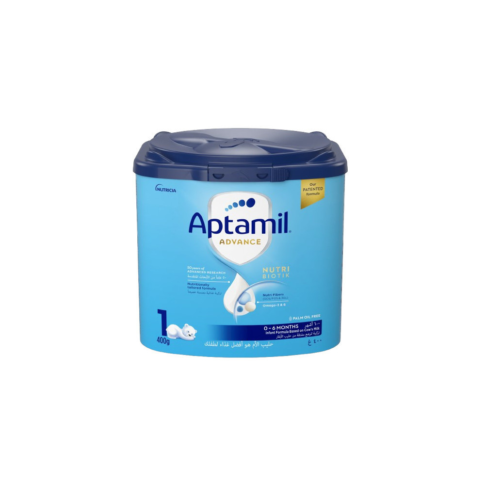 Aptamil Advance 1 Infant Formula 0-6M 400G
