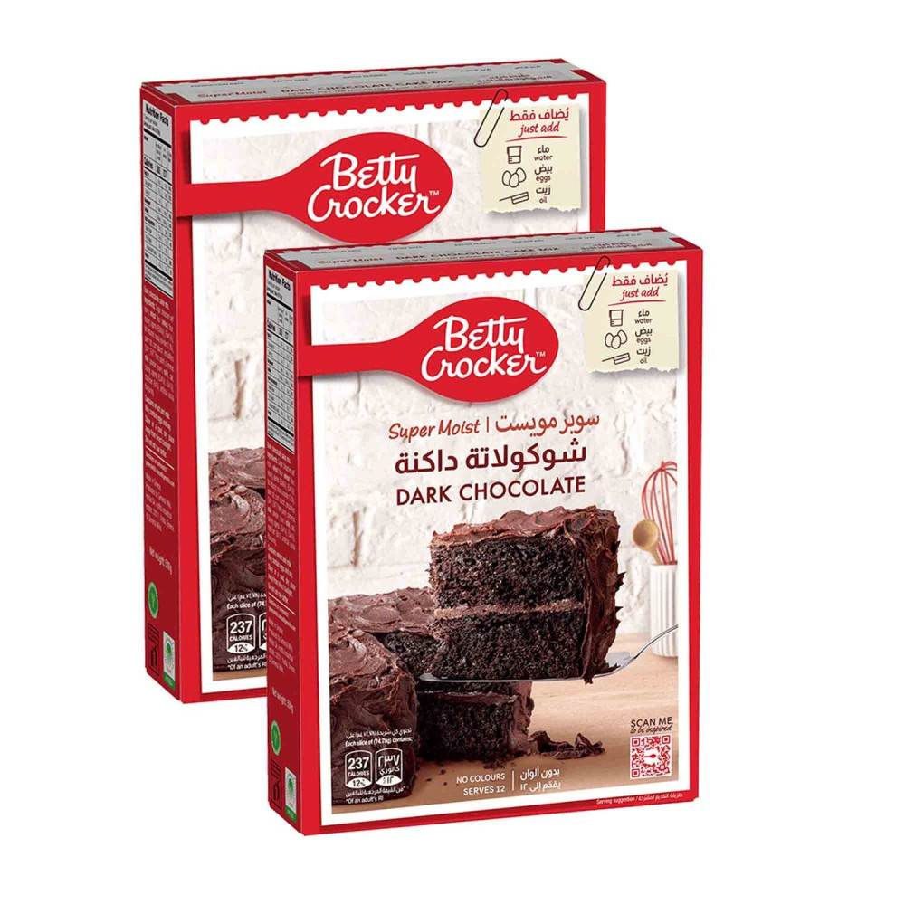 Betty Crocker Dark Chocolate Cake 2 510 g