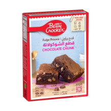 Betty Crocker Fudge Brownie Chocolate Chunk, 500 g in