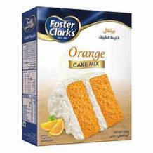 Foster Clarks Cake Mix (500g) Orange