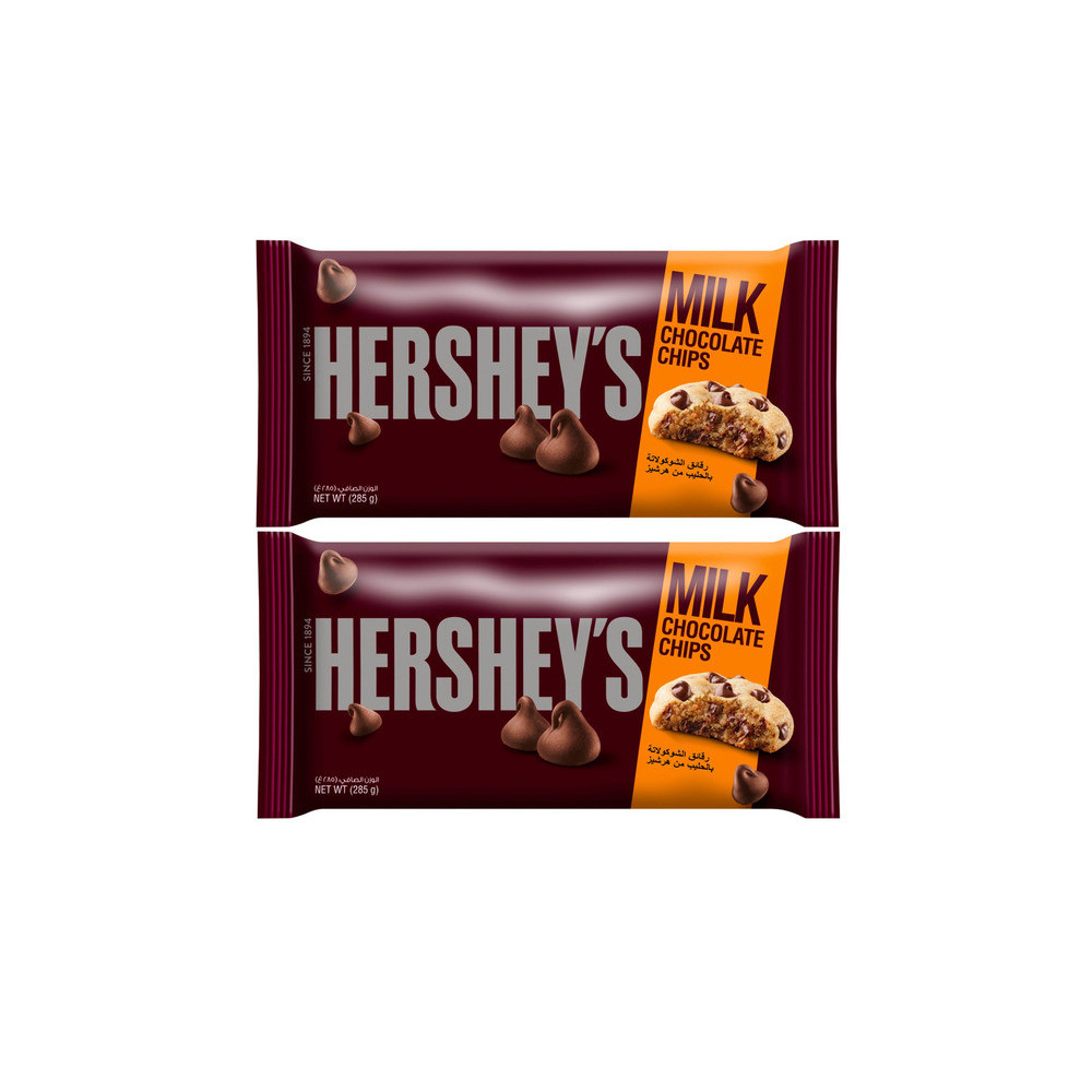 Hershey's Semi-Sweetened Chocolate Chips 285 gm 2 Pieces
