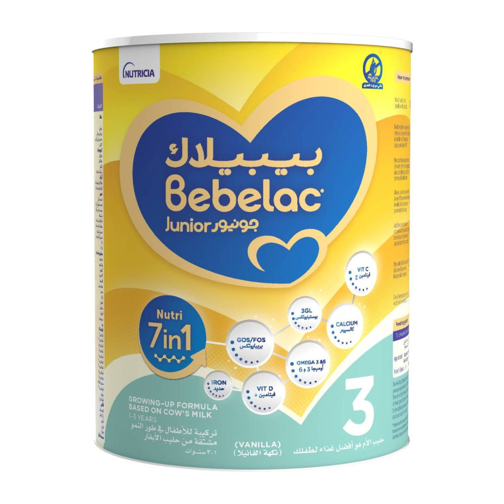 Bebelac Milk Junior-3 Nutri 7in1 From 1-3 Years 800 Gm