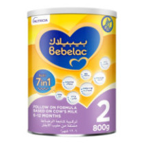 Bebelac Nutri, 7in1 Stage 2 Follow on Formula (6-12m) 800GM