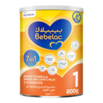 Bebelac Nutri, 7-In-1 Stage 1 Infant Milk Formula (0-6m) 800GM