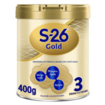WYETH Nutrition, S-26 Gold Stage 3 Baby Milk Powder 400GM