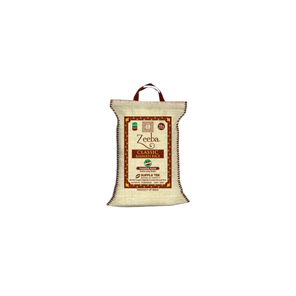 Zeeba, Classic Basmati Rice10 Kg