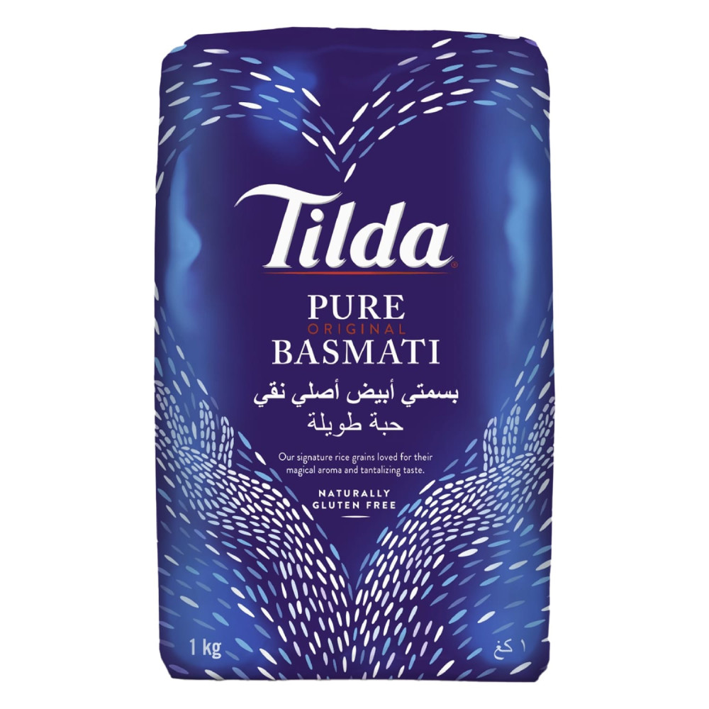 Tilda, Pure Basmati Rice Naturally Gluten Free 1kg