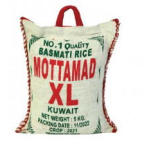 Mo'tamed Basmati XL Rice 5 Kg