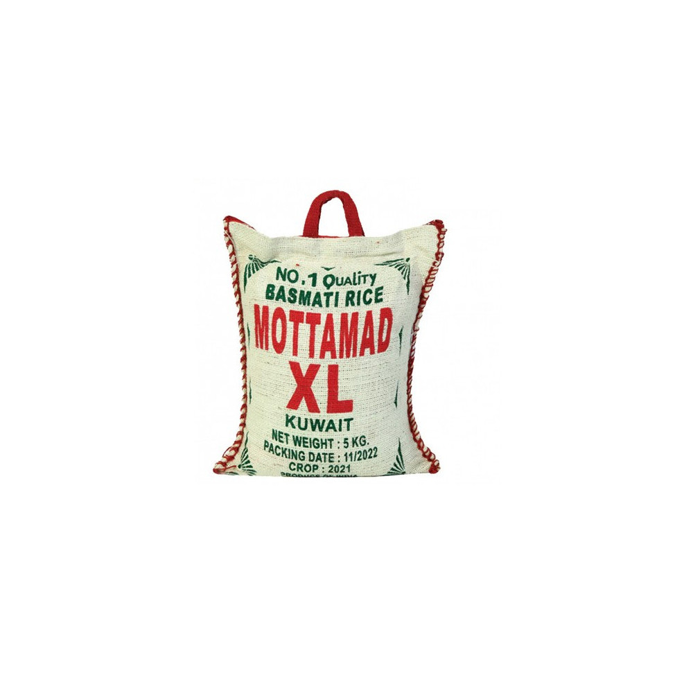 Mo'tamed Basmati XL Rice 5 Kg