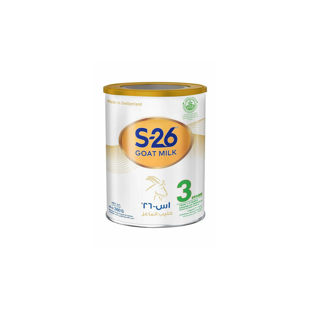 Wyeth Nutrition, S-26 Stage 3 goat Milk Baby Formula 380 g