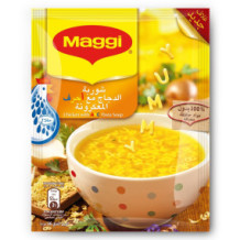 شوربة ماجي دجاج مع معكرونة ABC 12 66 جم باكت