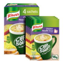 KNORR CUP A SOUP CHICKEN NOODLES 60G