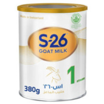 نسلة S26 حليب الماعز للرضع المرحلة 1 من 0-6 أشهر 380 جرام