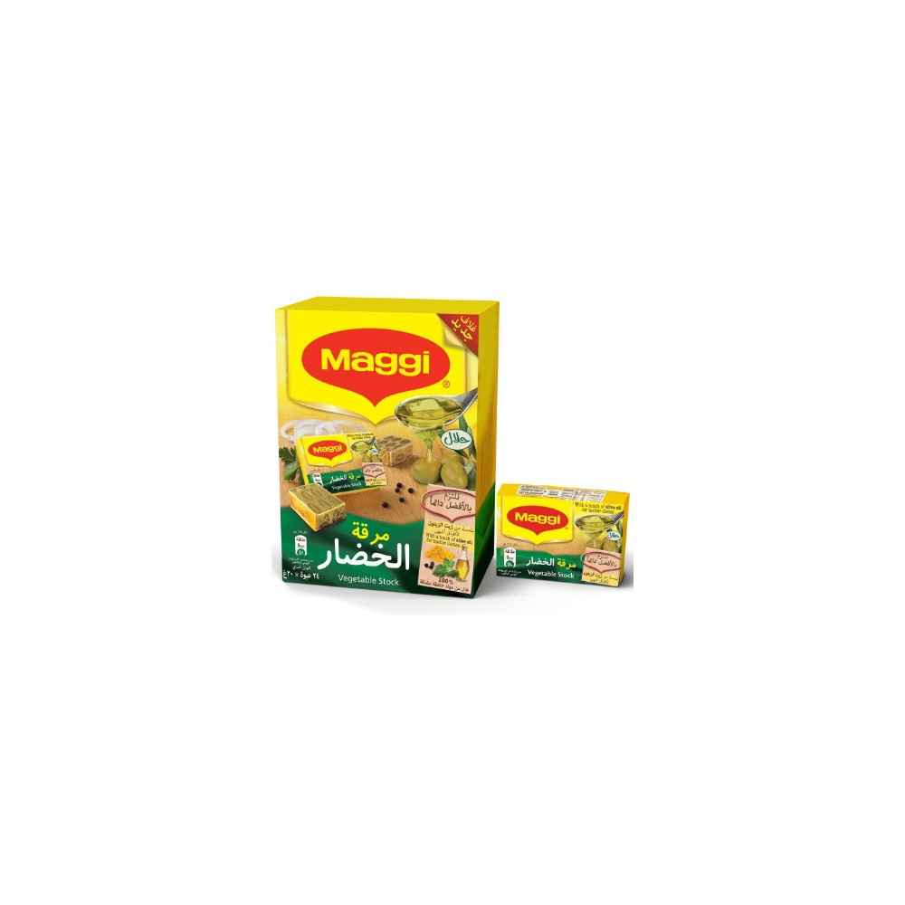 Maggi, vegetable stock cubes 20 g 24 pieces