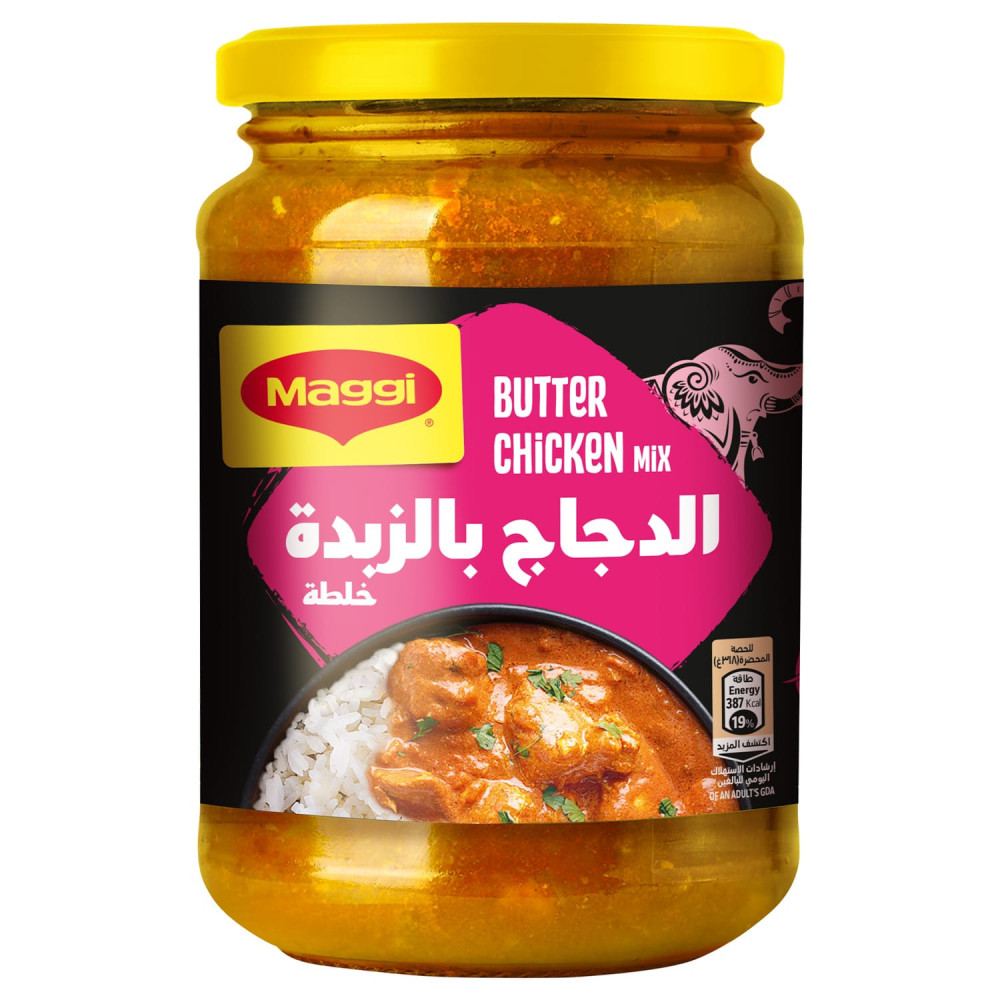 MAGGI, BUTTER CHICKEN MIX LIQUID 340G