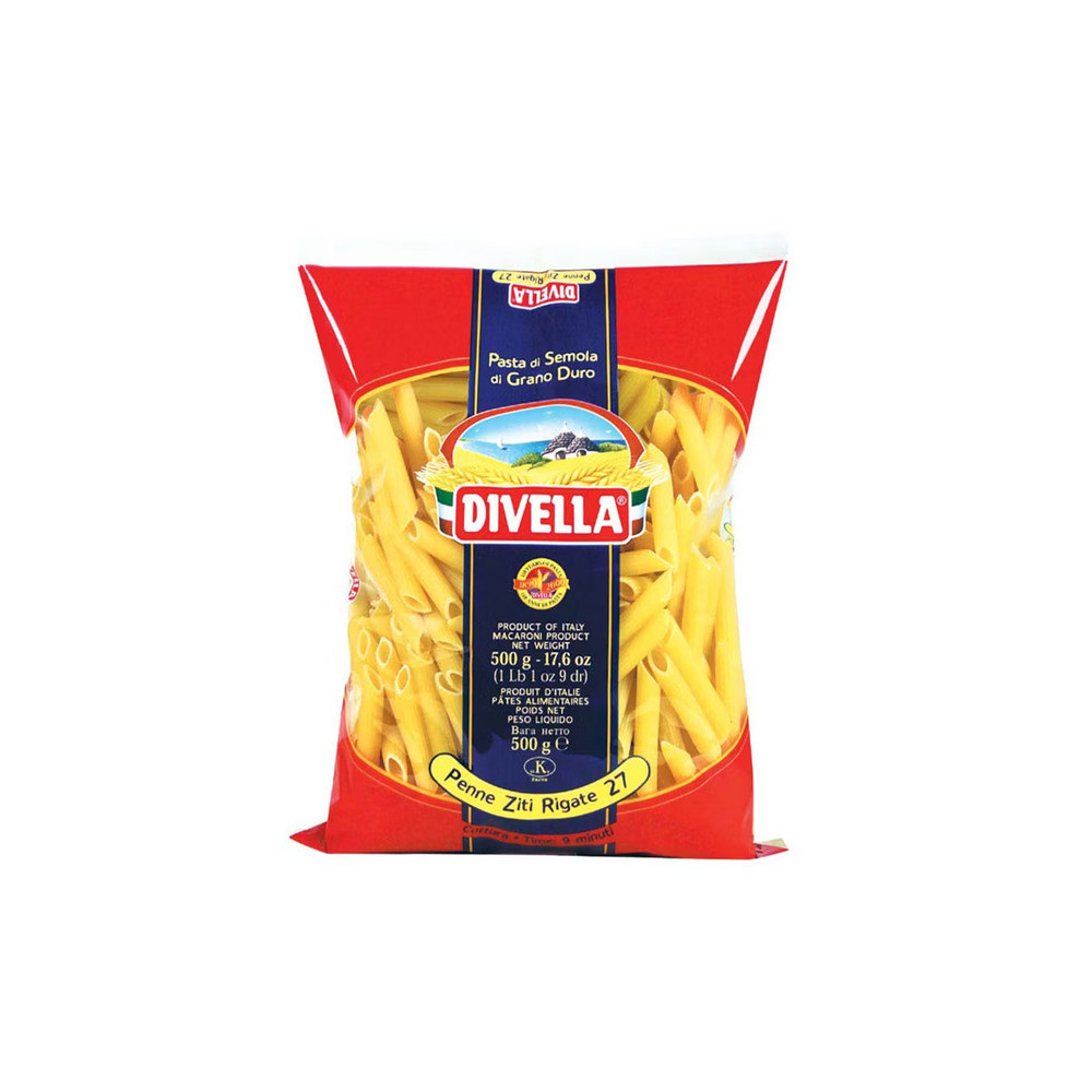 Divella, Penne Ziti Rigate N 27 -500gm