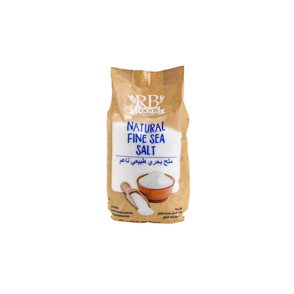 R&B natural salt sea fine 1000 gm