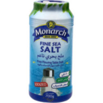 Monarch Iodine Fine Sea Salt 700 gm