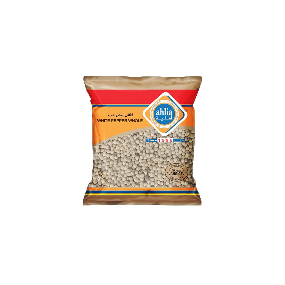 Ahlia White Pepper Whole 90 Gms