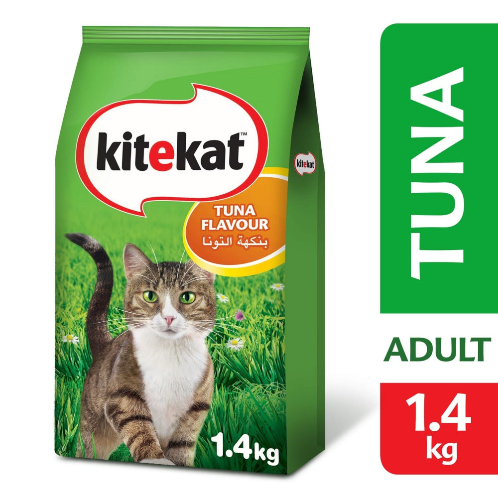 Kitikat Tuna Flavored Dried Cat Food 1.4 Kg