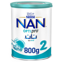 نسلة NAN OPTIPRO NO-2 حليب أطفال 800 جرام