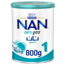 نسلة NAN OPTIPRO رقم 1 حليب أطفال 800 جرام