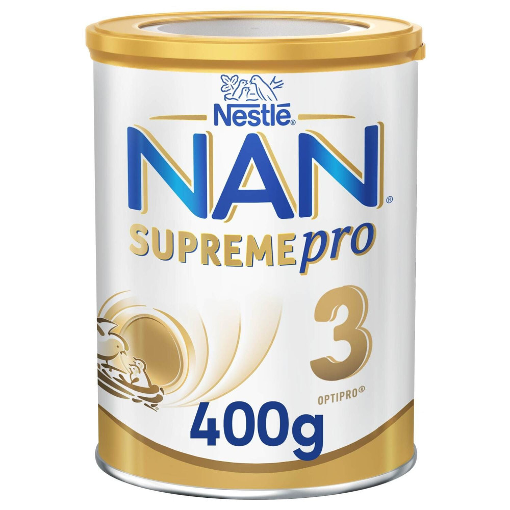 نسلة NAN Supreme Pro حليب نمو مضاد للحساسية 400 جرام