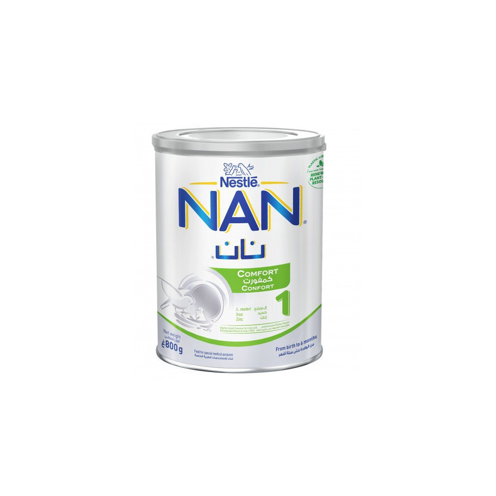 Nestle Nan, Comfort 1 Starter Infant Formula 800GM
