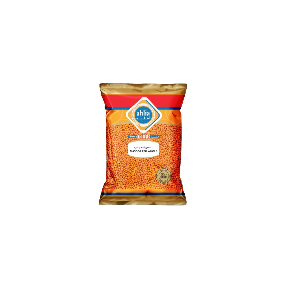 Ahlia Masoor Red Whole 800 Gm