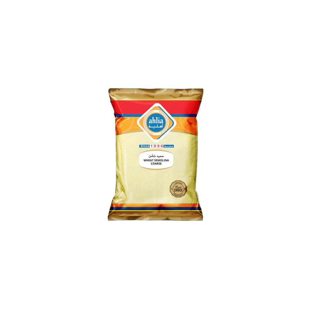 Ahlia Wheat Semolina Coarse 800 Gms