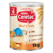 CERELAC WHEAT&FRUITS, BABY FOOD 1KG