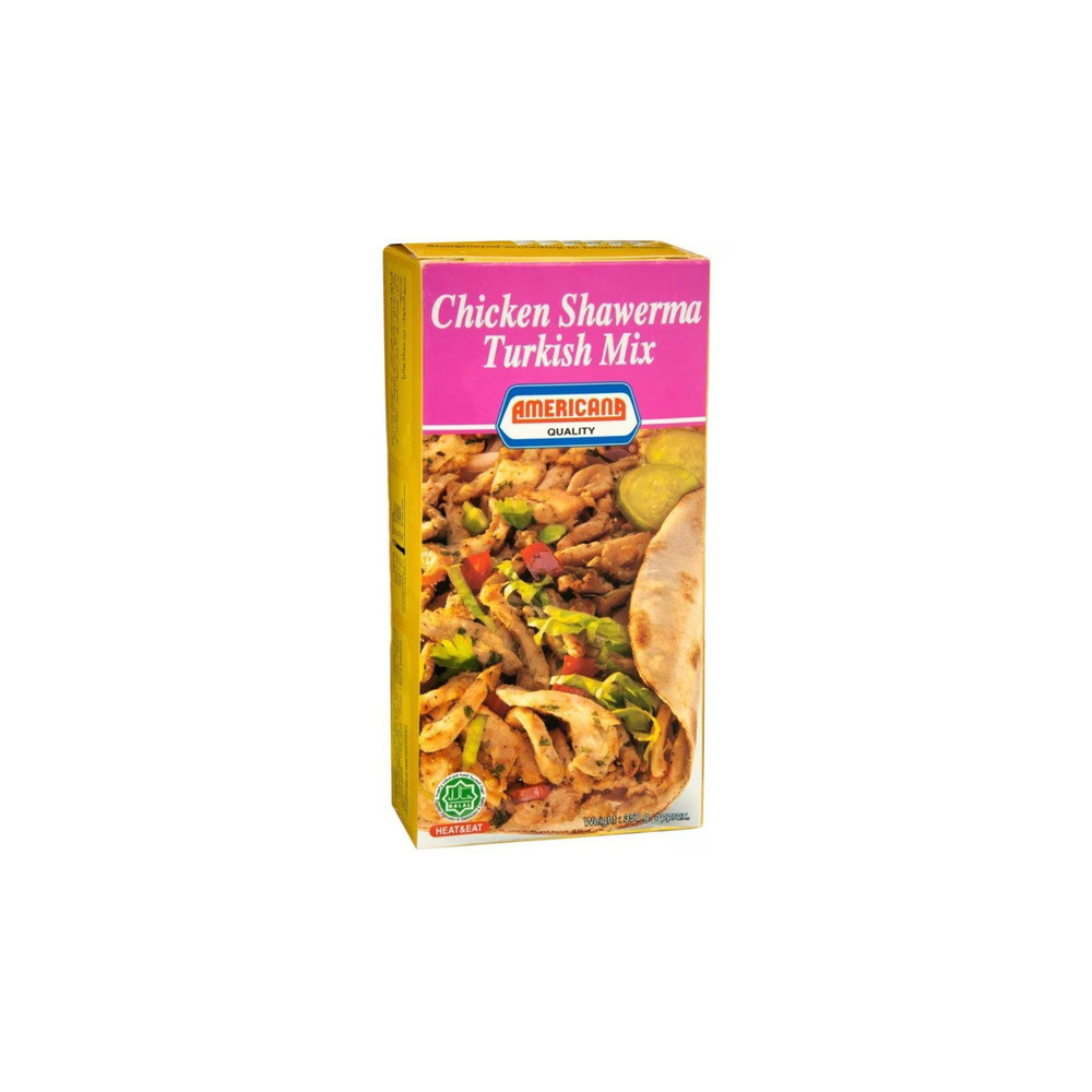 Americana Chicken Shawarma With Turkish Mix 350 g