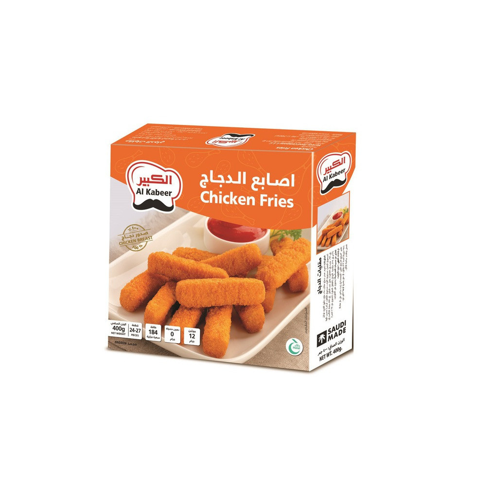 اصابع الدجاج من الكبير ٤٠٠ غرام