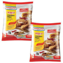 Americana Chicken Zinger Fillet Bag 700 g 2 Pieces
