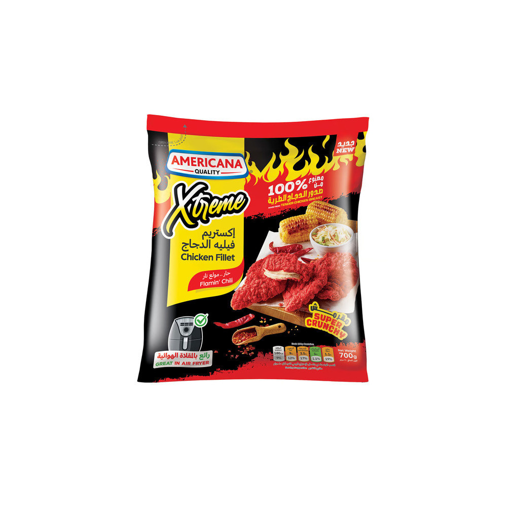 AMERICANA XTREME CHICKEN FILLET 700GM
